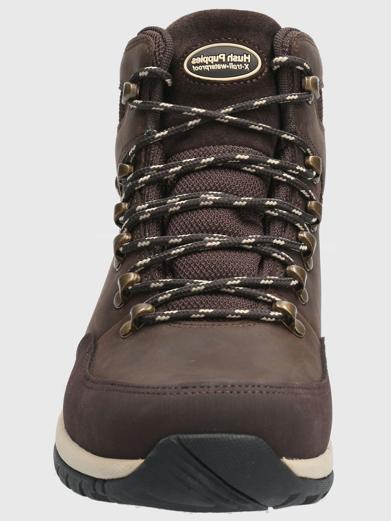 Botin Cuero Hombre Gepard Café