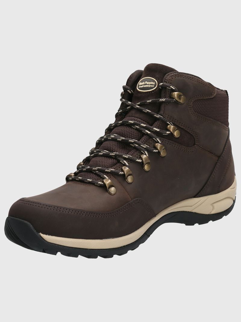 Botin Cuero Hombre Gepard Café