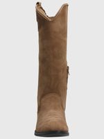 Bota Cuero Mujer Cami Café