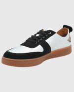 Zapatilla-Cuero-Mujer-Lilem-Metalizado