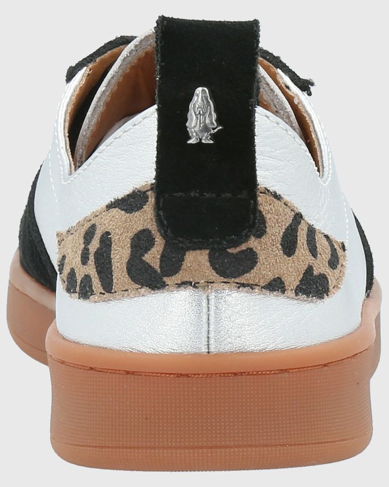 Zapatilla-Cuero-Mujer-Lilem-Metalizado