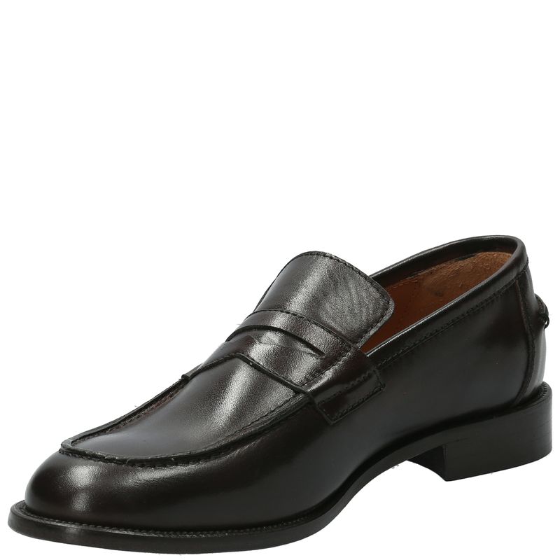 Mocasin Hombre Fornaci Café Oscuro