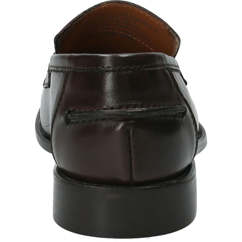 Mocasin Hombre Fornaci Café Oscuro