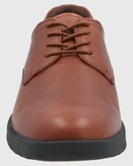 Zapato Cuero Hombre Spinal Town Café