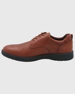 Zapato Cuero Hombre Spinal Town Café