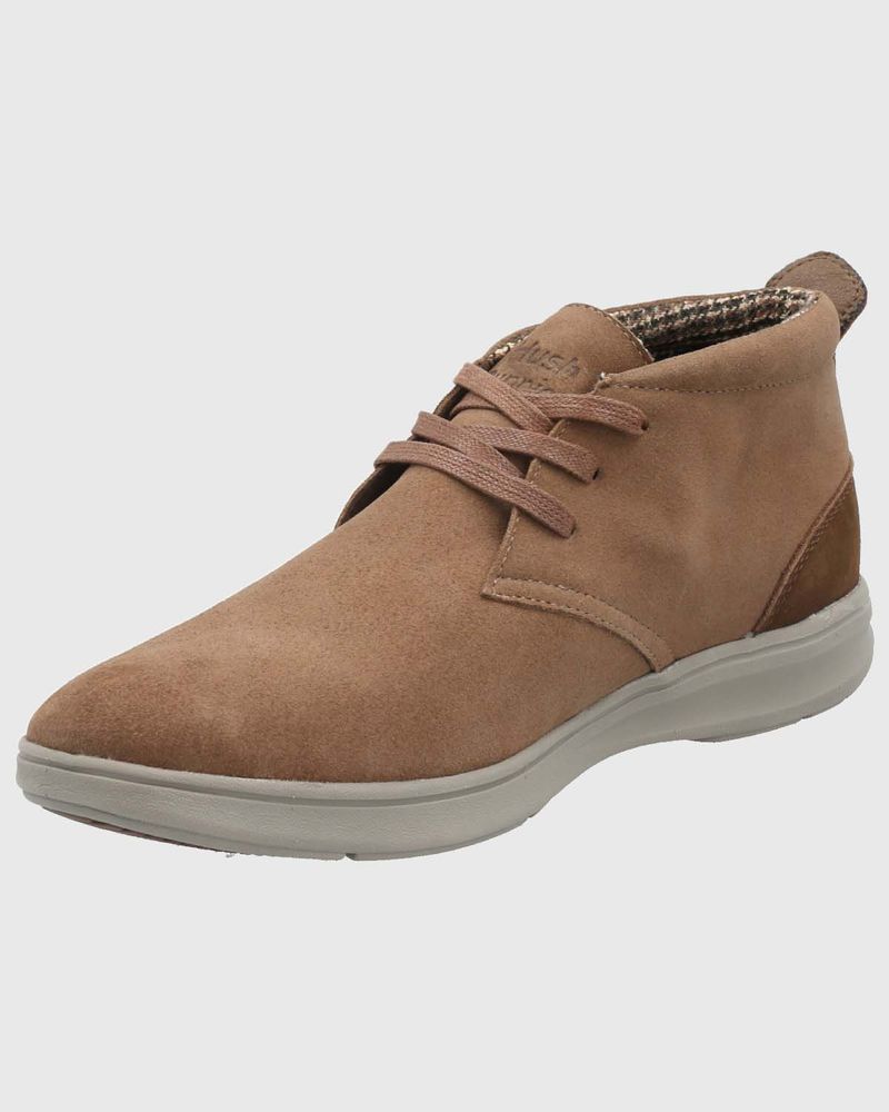 Botin Cuero Hombre Rudder Café