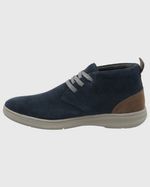 Botin Cuero Hombre Rudder Azul