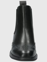 Botin Cuero Mujer Algate Negro