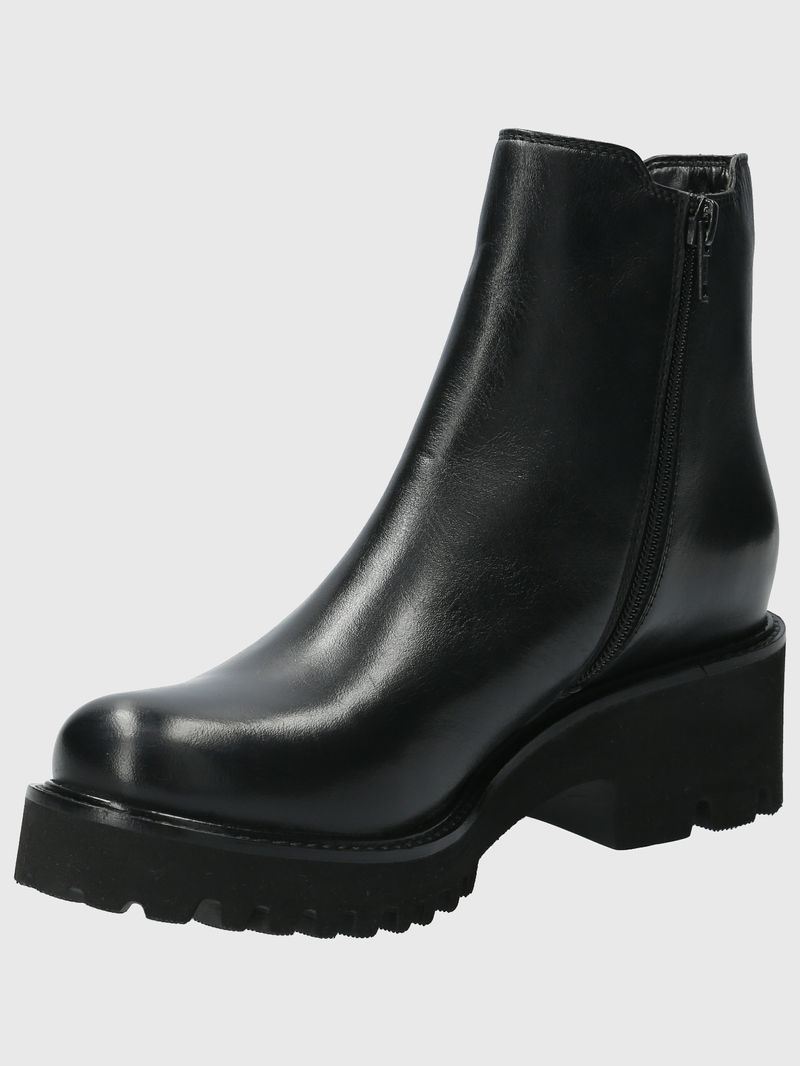 Botín Cuero Mujer Cassia Negro