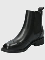 Botin Cuero Mujer Algate Negro