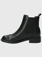 Botin Cuero Mujer Algate Negro