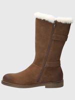 Bota Cuero Mujer Astrid Café