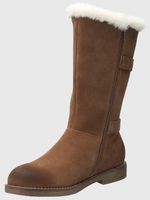 Bota Cuero Mujer Astrid Café