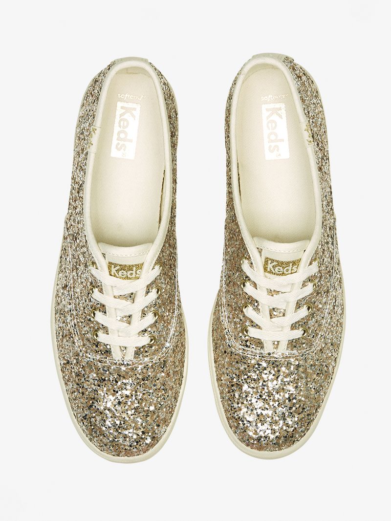 Zapatilla-Casual-Champion-Glitter-Dorada