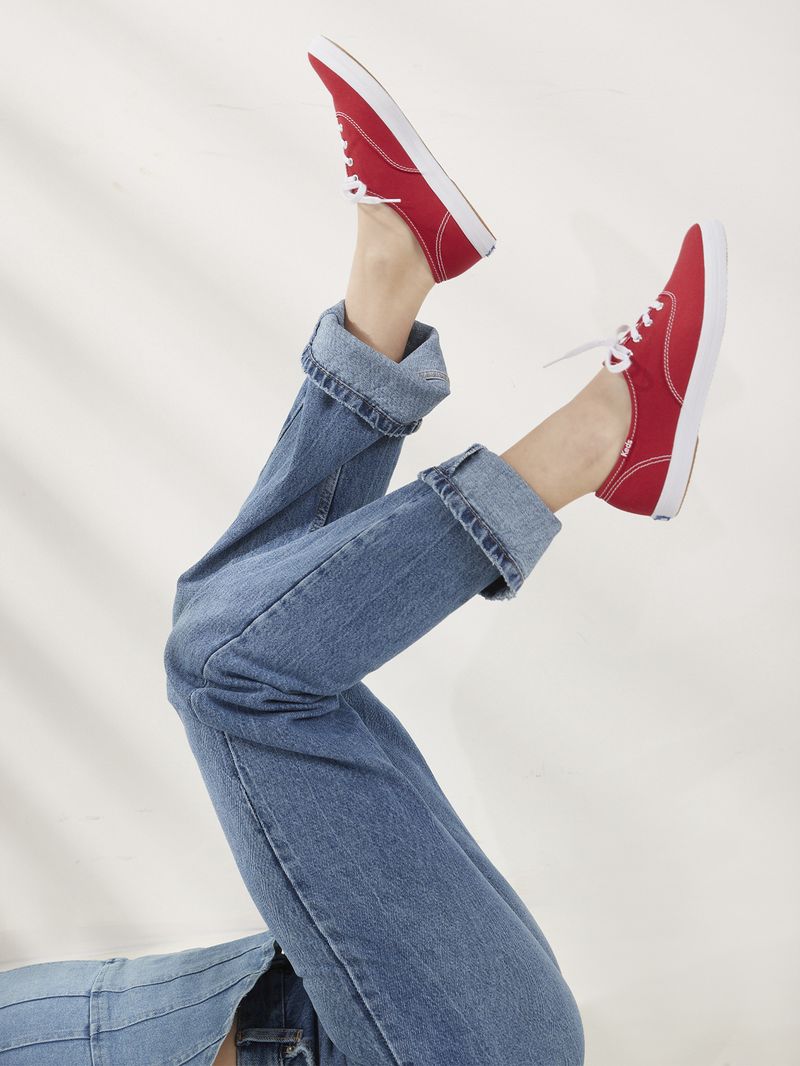 Zapatilla-Champion-Canvas-Roja