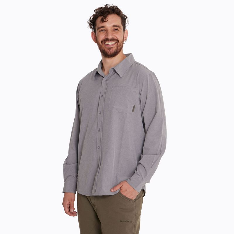 Camisa-Hombre-Outdoor-Shirt-Gris-Merrell