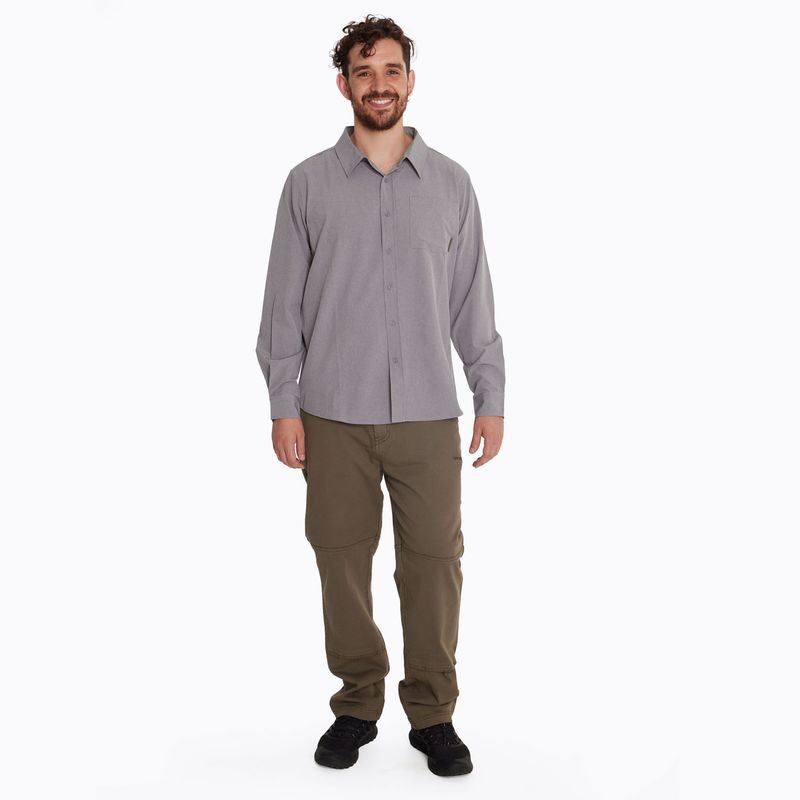 Camisa-Hombre-Outdoor-Shirt-Gris-Merrell