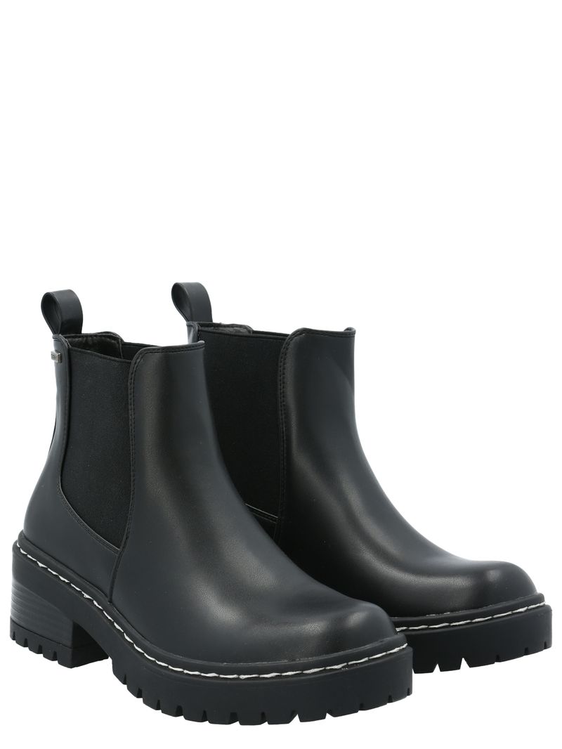 Botín Mujer Hugo 2 Negro Azaleia