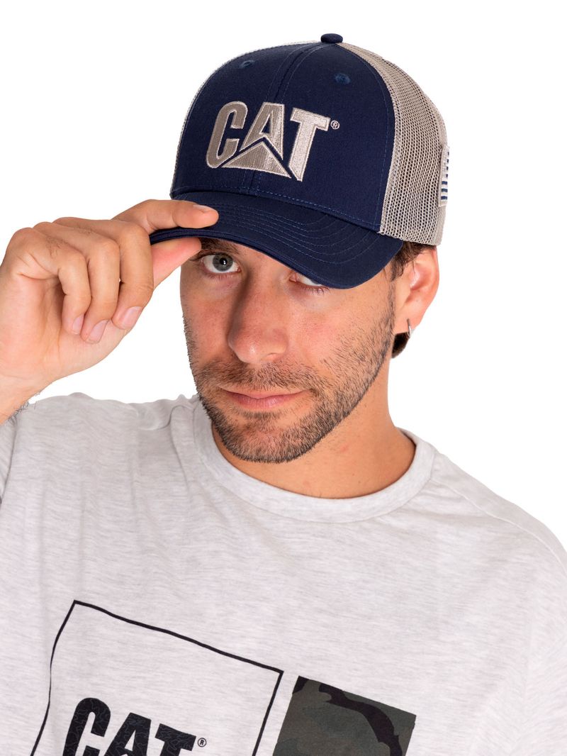 Jockey-Casual-UNISEX-CAT-LOGO-FLAG-HAT-AZUL-CAT