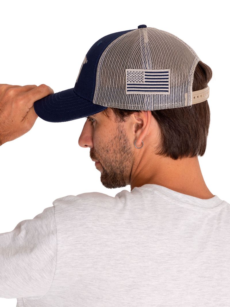 Jockey-Casual-UNISEX-CAT-LOGO-FLAG-HAT-AZUL-CAT