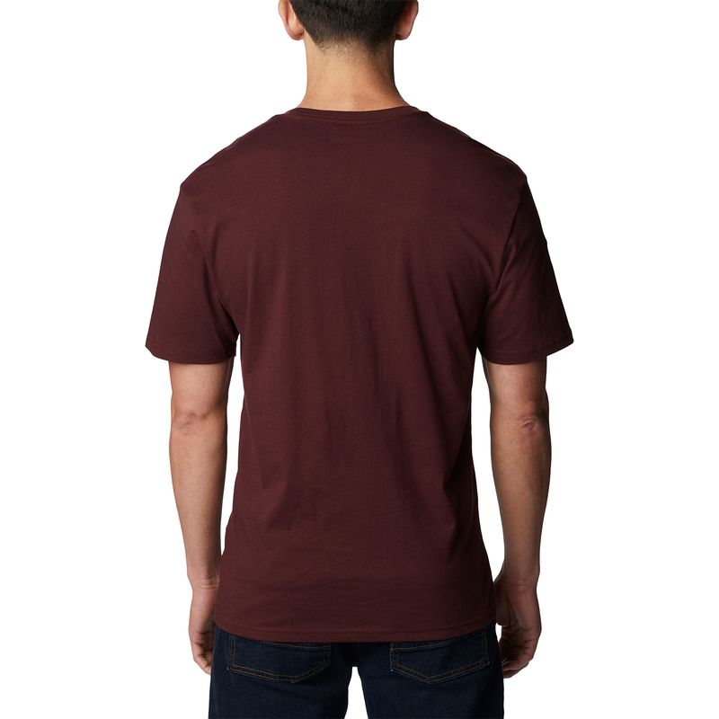 Polera-Manga-Corta-Hombre-Csc-Basic-Logo-Short-Sleeve-Morado