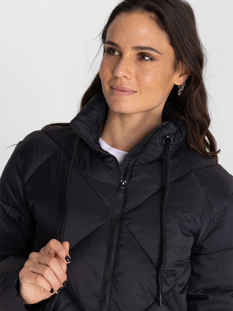 Parka-Mujer-Quilted-Negra-Bsoul