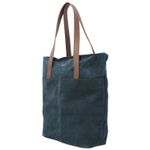 Cartera-Cuero-Mujer-Allie-Tote-Azul-Rockford
