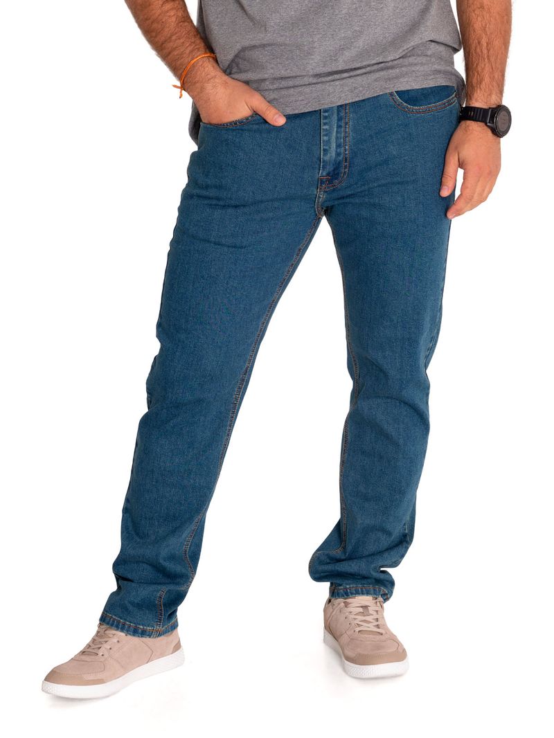 Jeans-Denim-Hombre-Triblend-Stretch-Denim-Skinny-Gris-Cat