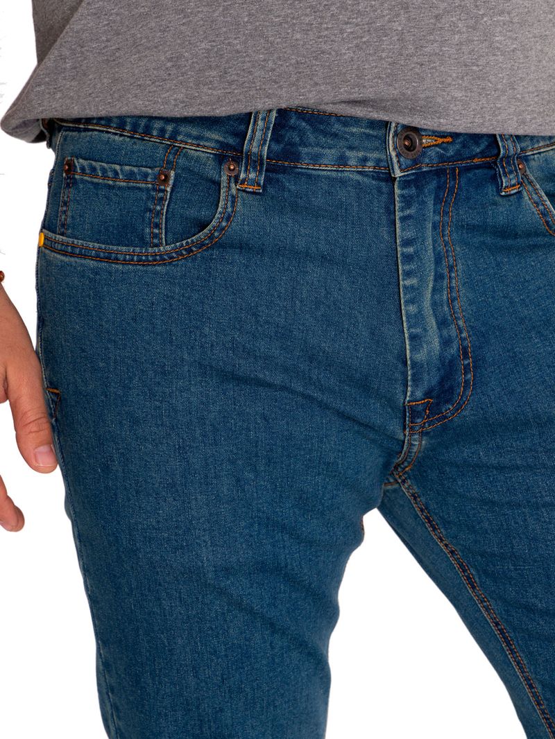 Jeans-Denim-Hombre-Triblend-Stretch-Denim-Skinny-Gris-Cat