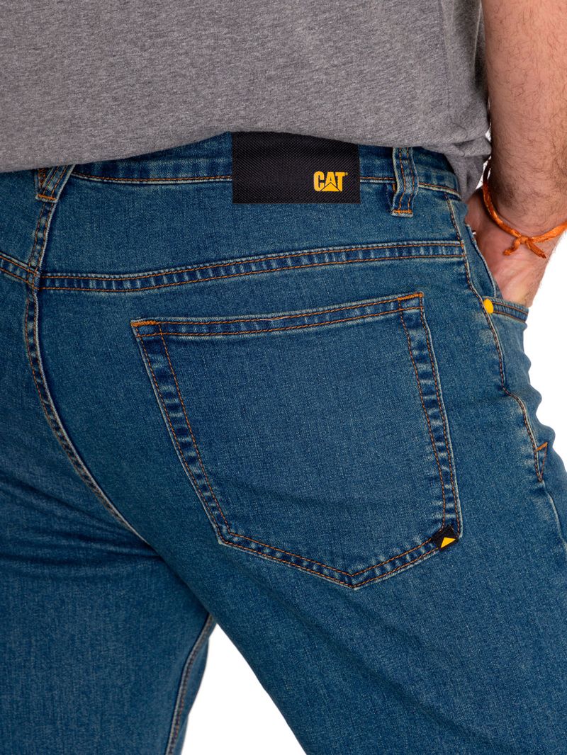 Jeans-Denim-Hombre-Triblend-Stretch-Denim-Skinny-Gris-Cat