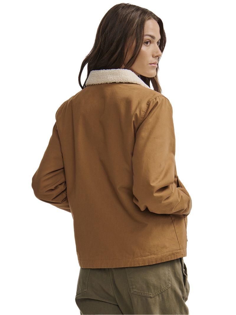 Chaqueta-Casual-Mujer-W-Sherpa-Lined-Chore-Jacket-Cafe-Cat