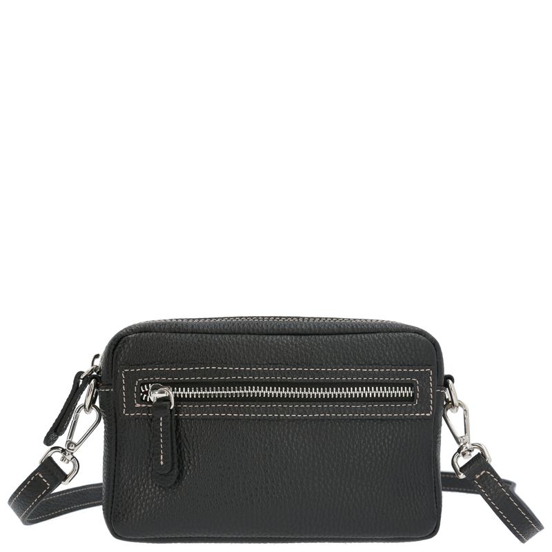 Cartera Cuero Mujer Genova Cross Negro Hush Puppies