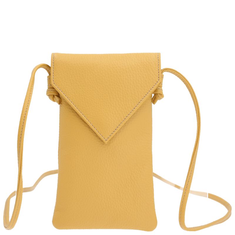 Cartera-Cuero-Mujer-Manarola-Cross-Amarillo-Hush-Puppies