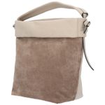 Cartera-Cuero-Mujer-Uffizi-Hobo-Beige-Crudo-Hush-Puppies