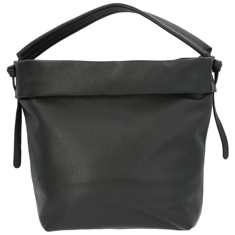 Cartera-Cuero-Mujer-Uffizi-Hobo-Negro-Hush-Puppies