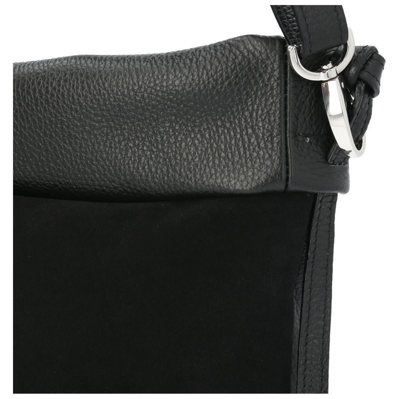 Cartera-Cuero-Mujer-Uffizi-Hobo-Negro-Hush-Puppies