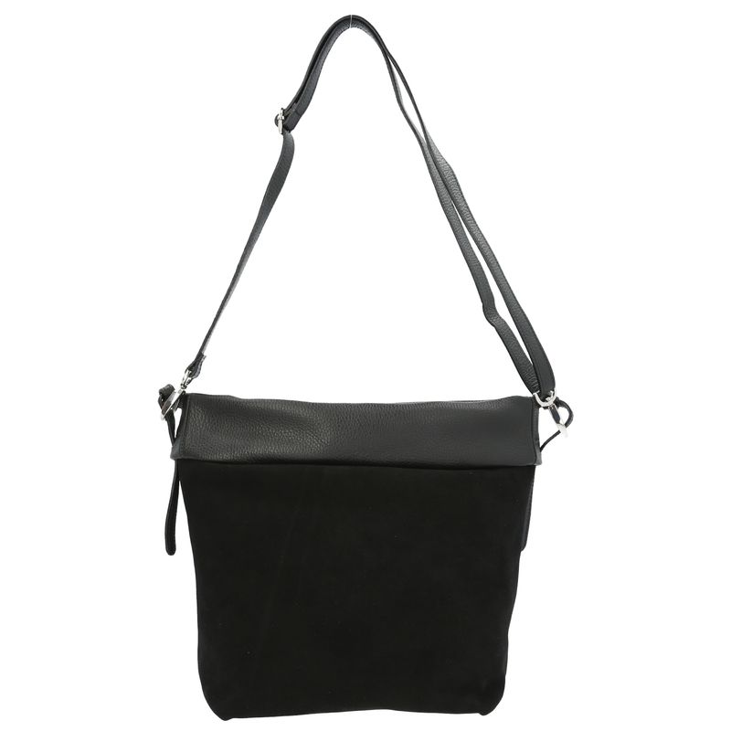 Cartera-Cuero-Mujer-Uffizi-Hobo-Negro-Hush-Puppies
