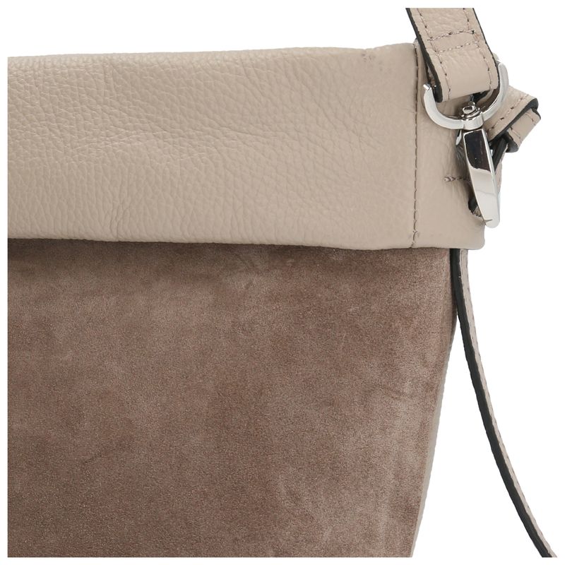 Cartera-Cuero-Mujer-Uffizi-Hobo-Beige-Crudo-Hush-Puppies