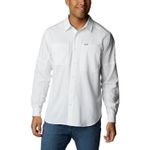 Camisa Manga Larga Hombre Silver Ridge Utility Lite Blanco Columbia
