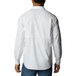 Camisa Manga Larga Hombre Silver Ridge Utility Lite Blanco Columbia