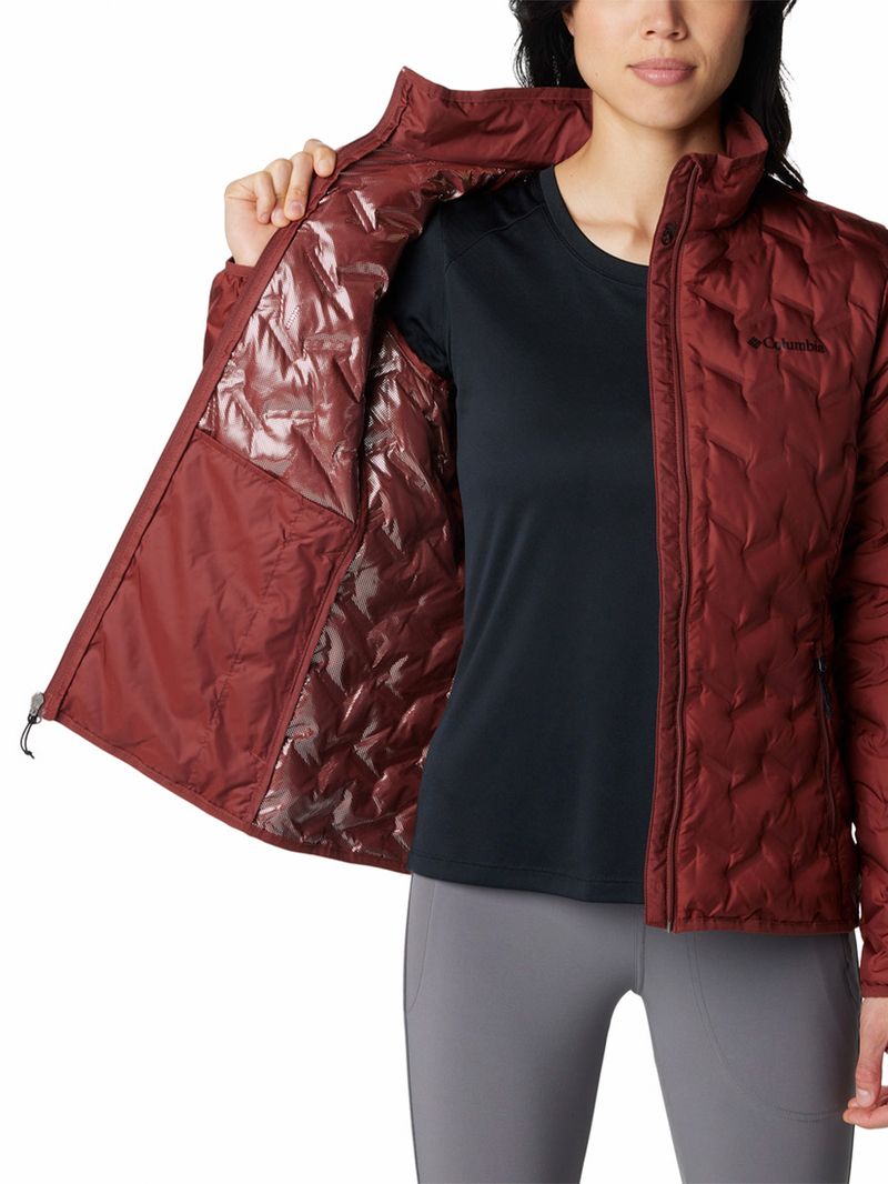 Parka Mujer Delta Ridge Down Rojo Columbia
