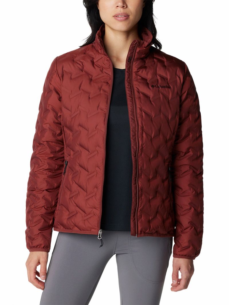 Parka Mujer Delta Ridge Down Rojo Columbia
