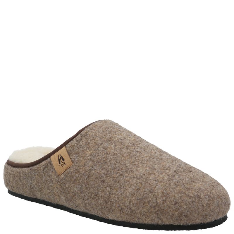 Pantufla-Fieltro-Hombre-Hp-Slipper-Felt-Cafe-Hush-Puppies