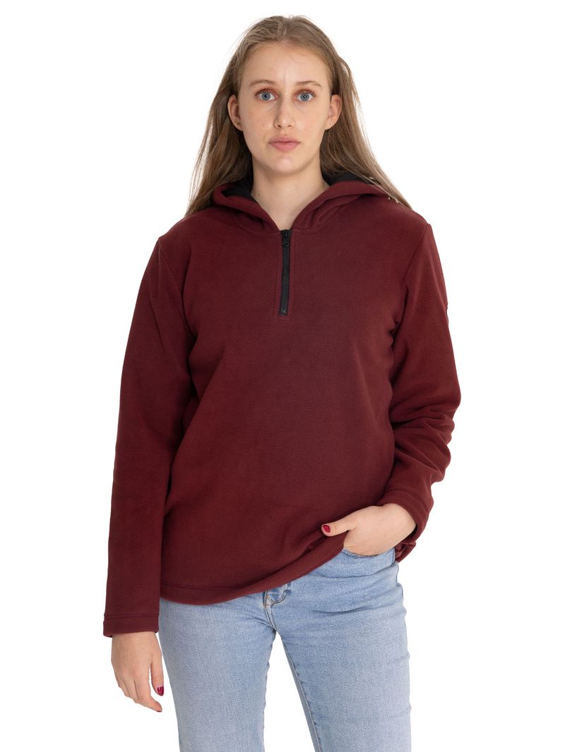 Polar-Fleece-Mujer-W-Quarter-Zip-Cat