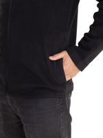 Polar-Casual-Hombre-Microfleece-Full-Zip-Negro-Cat
