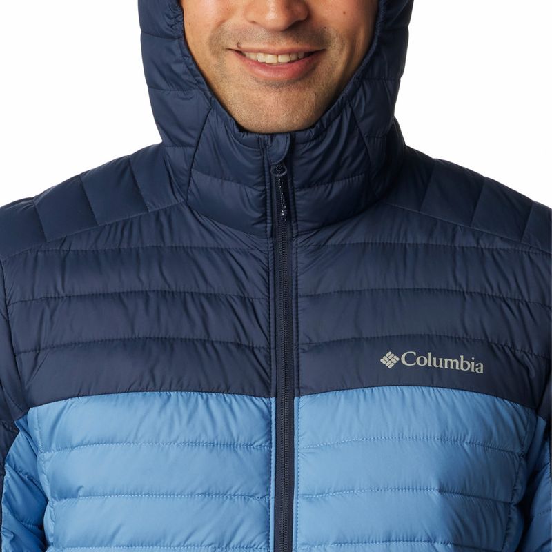 Parka Hombre Silver Falls Hooded Azul Columbia
