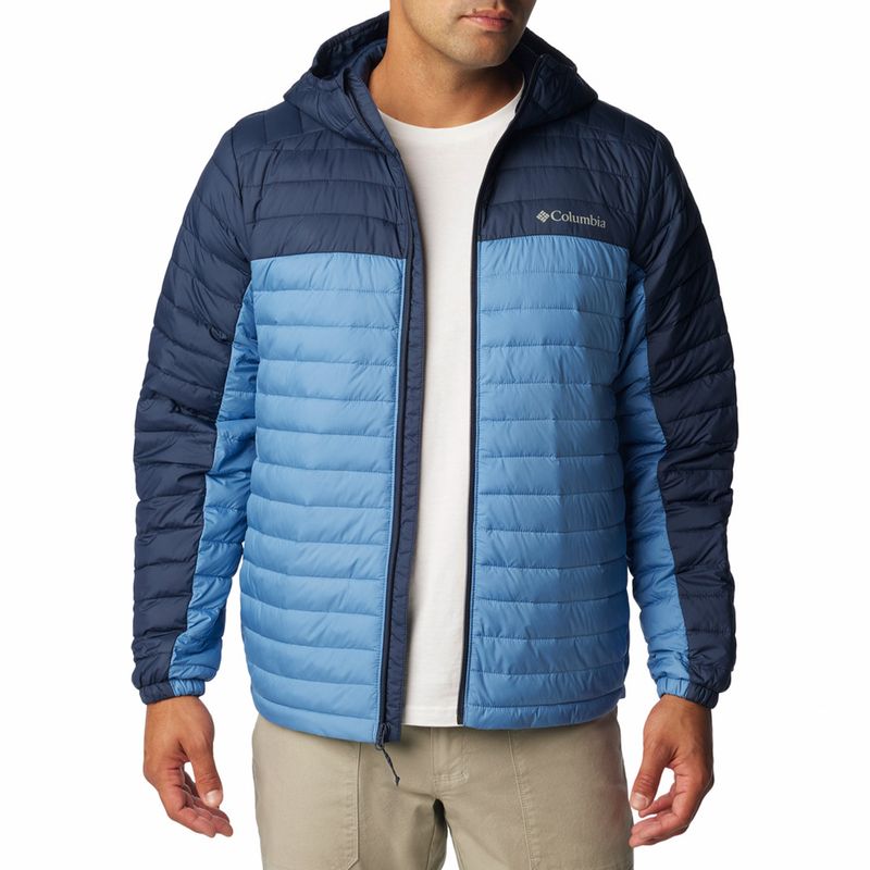 Parka Hombre Silver Falls Hooded Azul Columbia