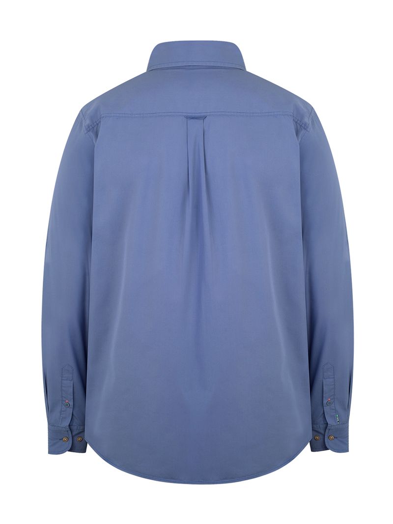 Camisa-Algodon-Organico-Hombre-Galiton-Azul-Rockford