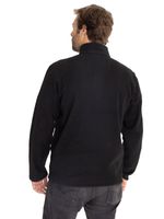 Polar-Casual-Hombre-MICROFLEECE-QUARTER-ZIP-NEGRO-CAT