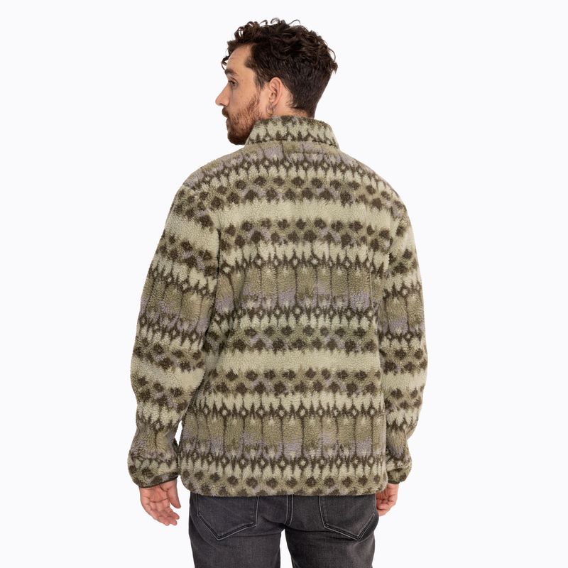 Polar-Hombre-Sherpa-Quarter-Print-Crema-Merrell